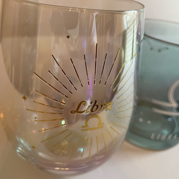 Libra - Sagittarius zodiac glass set - Picture 3 of 9
